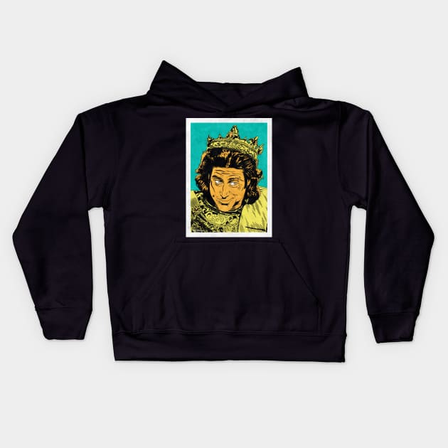 PRINCE JOHN - Robin Hood Men in Tights (Pop Art) Kids Hoodie by Famous Weirdos